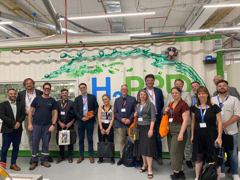 Visit of the NL hydrogen delegation at H2Pro