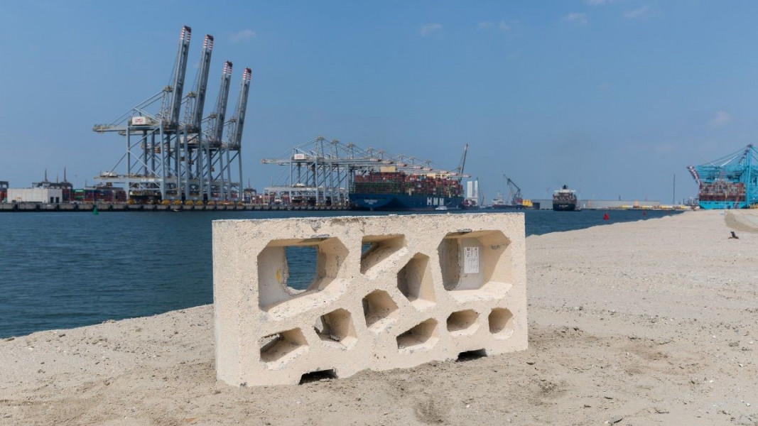 Israeli company ECOncrete Starts Projects with The Port of Rotterdam