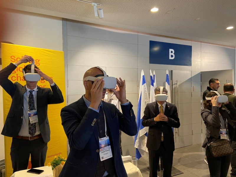 VR on the hydrogen value chain at the 19th Israeli Energy & Business Convention
